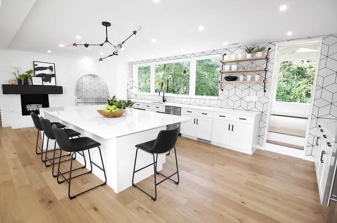 Light-filled kitchen